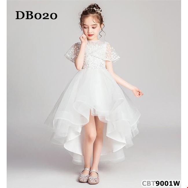 Đầm công chúa đuôi cá MÀU TRẮNG xinh xắn cho bé gái CBT9001W | Bé ...