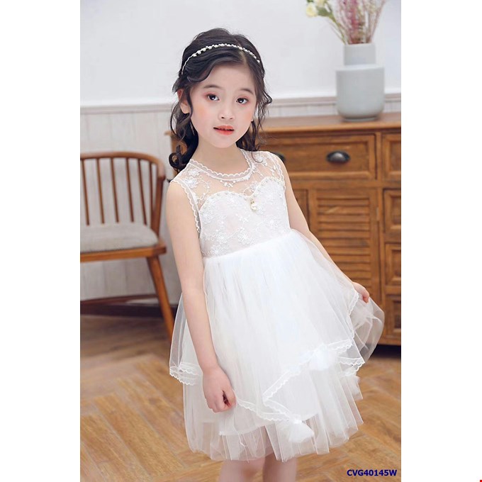 Váy Cho Bé Gái Alber Kids Công Chúa Trắng Elsa Xinh Đẹp Angel Dress Cho Trẻ  Em 2,3,4,5,6,7,8,9,10,11,12 Tuổi [V14] | Lazada.vn