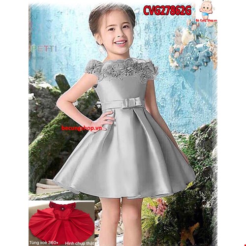 Váy ren trắng cho bé gái - V44 - BABYSTORE88 đầm ren công chúa trẻ em 1 2 3  4 5 6 7 8 9 10 11 12 tuổi hàng thiết kế | Lazada.vn