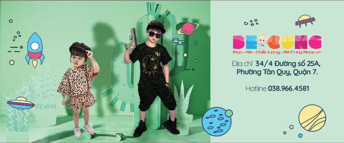 Thời trang cho bé trai, bé gái
